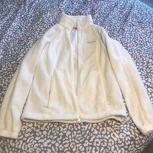 Columbia fleece zip up jacket